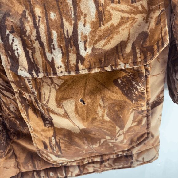 Vintage Pella IA Realtreee Waterproof Parka Mens Large Hunting Outdoors Cold - Picture 8 of 8